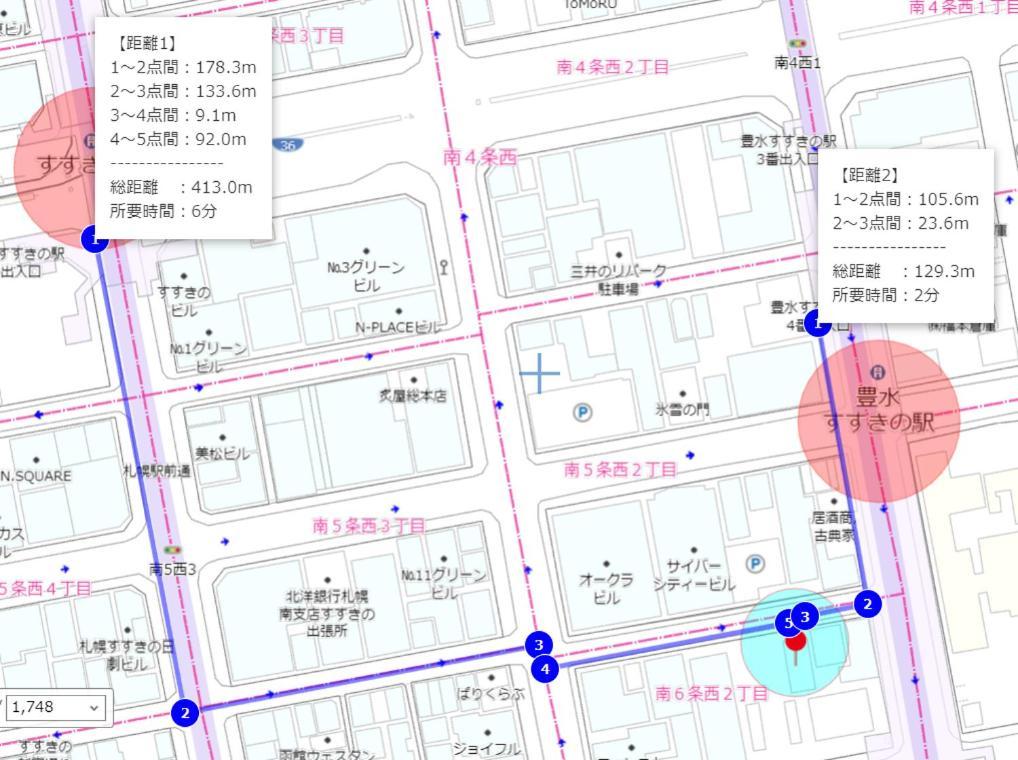 豊水すすきの駅から徒歩数分 Ik Minami 6 Jo Residence 101 Ik南6条レジデンス Сапоро Екстериор снимка